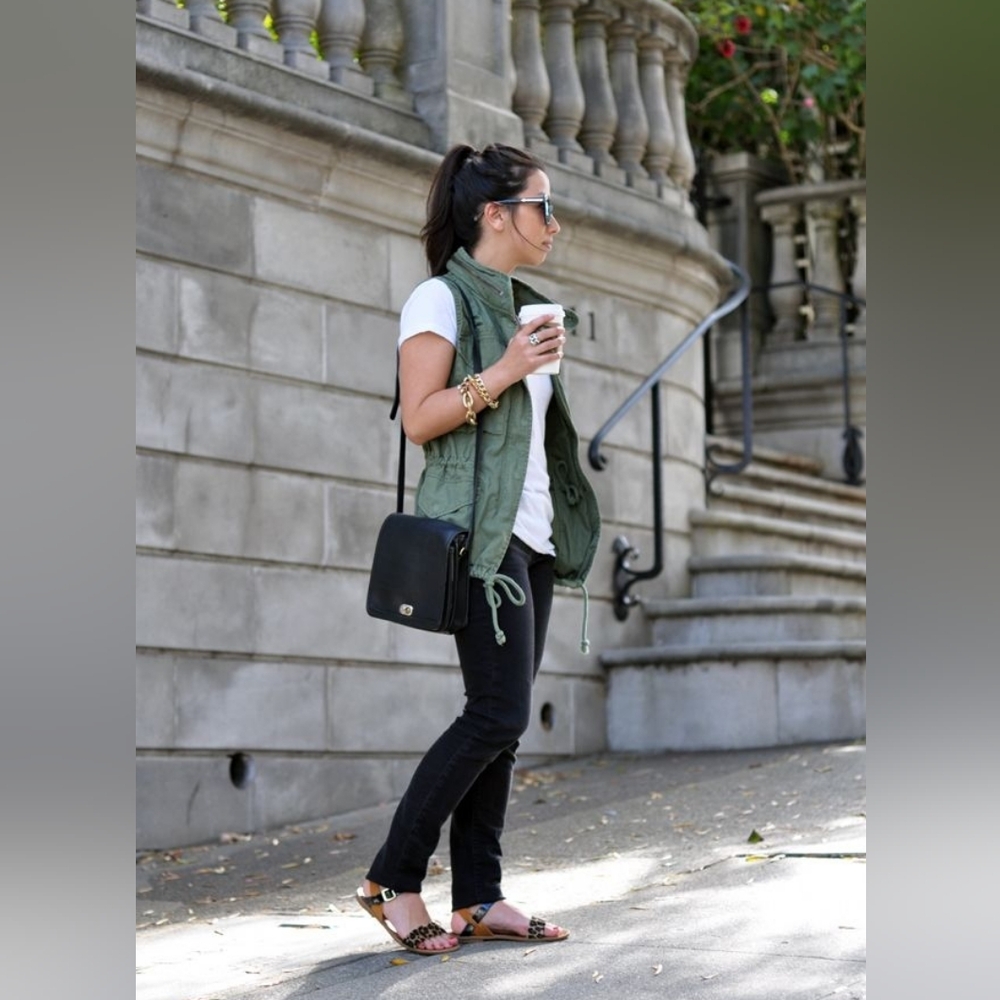 ✨Ashley Olive Green Utility Vest - Picture 6 of 6